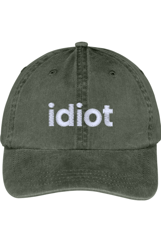 Jessica Michelle Singleton - Idiot Bold Font Hat